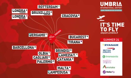 L’Aeroporto Internazionale dell’Umbria annuncia la  programmazione estiva