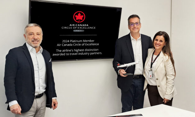 WELCOME TRAVEL GROUP ENTRA NEL PLATINUM CIRCLE OF EXCELLENCE DI AIR CANADA
