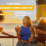 Costa Crociere: partita la nuova promozione “All Inclusive – Bevande Gratis”