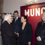 Munch a Palazzo Bonaparte di Roma. Inaugurata la mostra alla presenza del Presidente della Repubblica Sergio Mattarella e della Regina Sonja di Norvegia