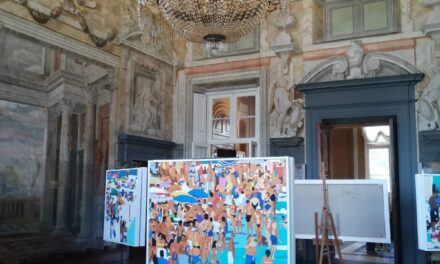 James Hawke a villa delle Peschiere con la mostra “Life in transit”