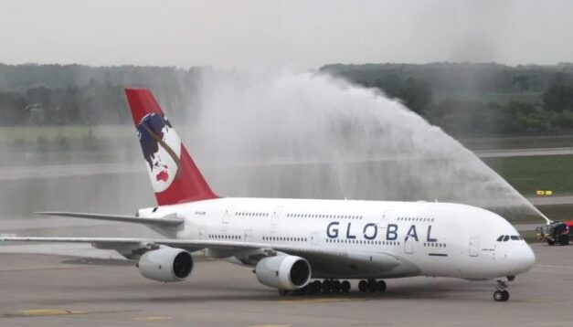 GLOBAL AIRLINES NUOVA START UP CON UN A380