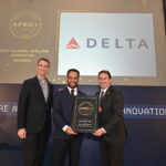 Delta riceve il premio da APEX come “Migliore compagnia aerea globale per le Americhe”