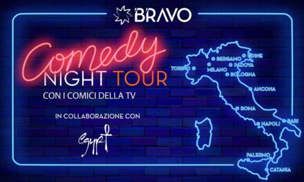 E’ ripartito il nuovo tour “Comedy Night” l’appuntamento in 12 tappe di intrattenimento firmato Bravo, brand di viaggio di Alpitour World