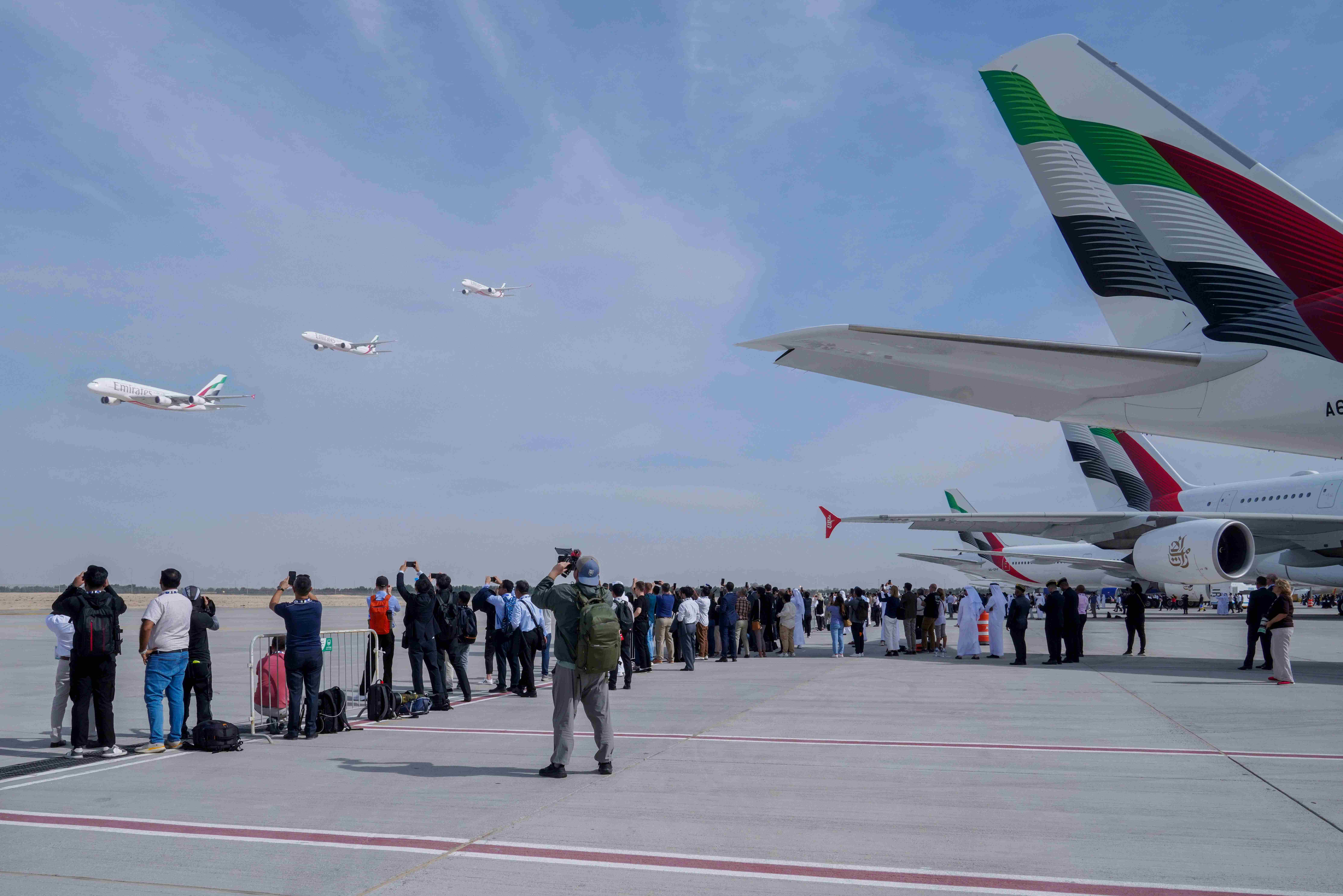 Emirates conclude con successo la settimana del Dubai Airshow con oltre 82mila visitatori