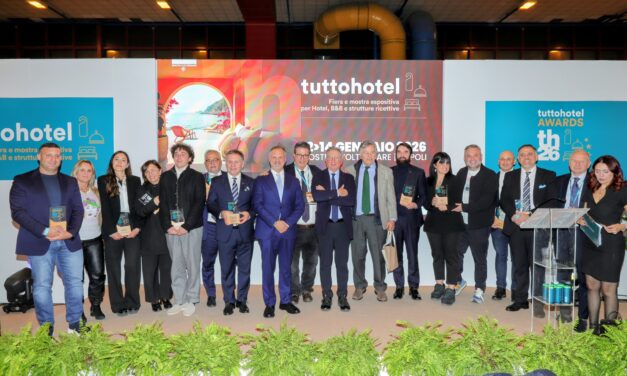 Tuttohotel Awards 2026: premiate a Napoli ventuno eccellenze