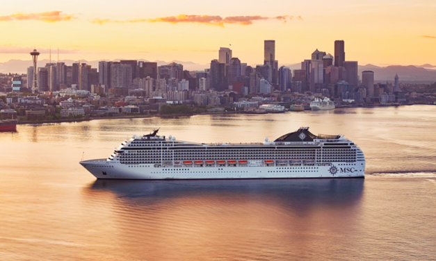 MSC Crociere segna il debutto in Alaska con la partenza di MSC Poesia da Seattle