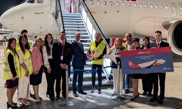 Malta e Palermo pi&ugrave; vicine: decolla la nuova rotta firmata KM Malta Airlines