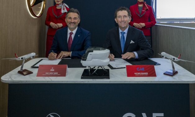 Turkish Airlines rafforza la formazione dei piloti. Intesa strategica con CAE per nuovi simulatori ad alta tecnologia