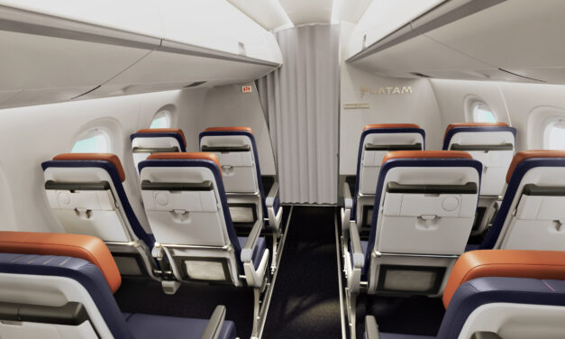 LATAM svela le cabine della nuova flotta Embraer E195-E2