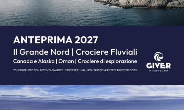 Giver Viaggi e Crociere anticipa il futuro al TTG di Rimini lanciando in anteprima la programmazione 2027